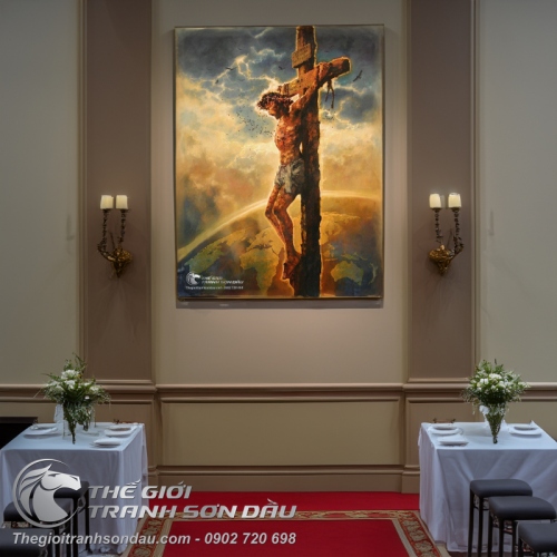 Tranh Chúa Jesu Bị Đóng Đinh Trên Cây Thánh Giá