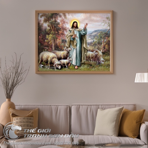 Tranh Chúa Jesu Chăn Đàn Chiên