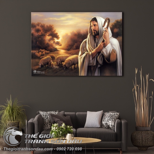 Tranh Chúa Jesu Đấng Mục Tử Nhân Lành