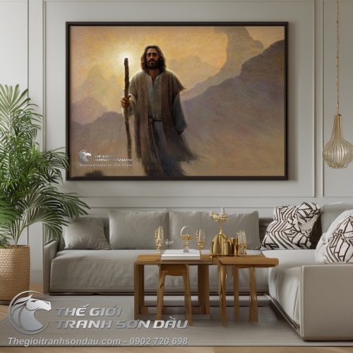 Tranh Chúa Jesu Đi Chăn Chiên