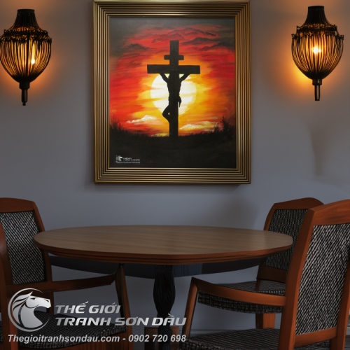 Tranh Chúa Jesu Treo Trên Thập Giá