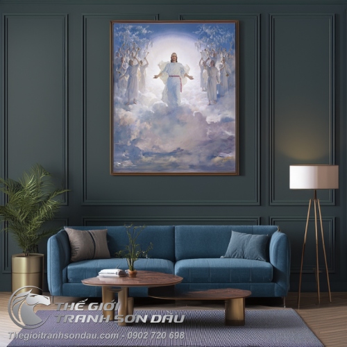 Tranh Chúa Jesu Và Các Tổng Lãnh Thiên Thần