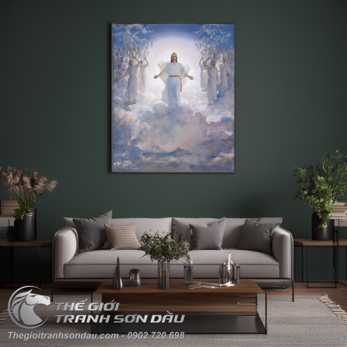 Tranh Chúa Jesu Và Các Tổng Lãnh Thiên Thần