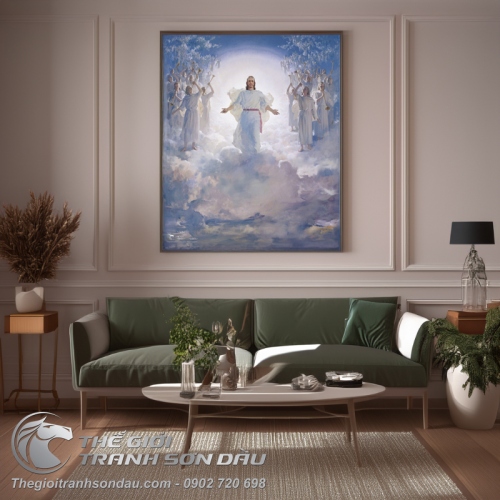Tranh Chúa Jesu Và Các Tổng Lãnh Thiên Thần