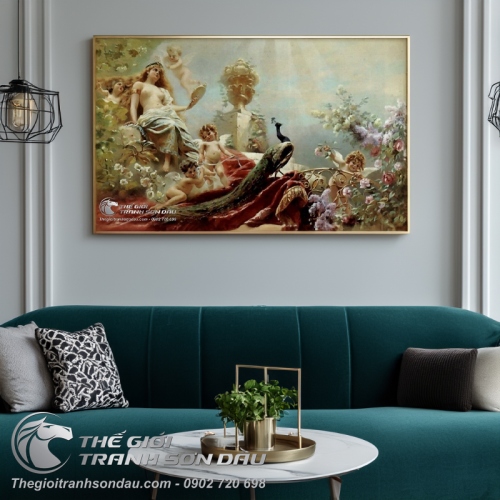 Tranh Cổ Điển Châu Âu Thiên Thần Phục Hưng
