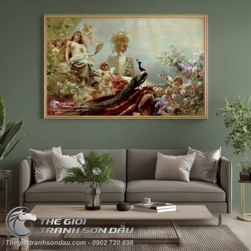 Tranh Cổ Điển Châu Âu Thiên Thần Phục Hưng