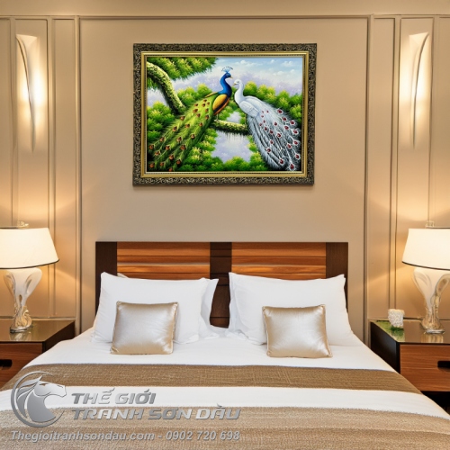 Tranh Công Phong Thủy Đẹp Giá Rẻ