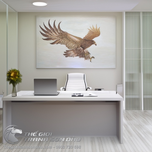 Tranh Đại Bàng Tặng Sếp