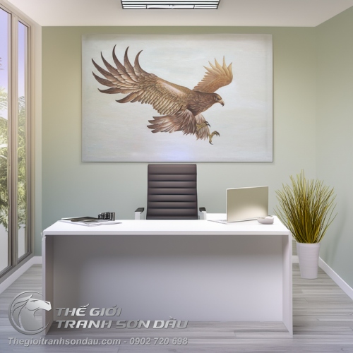Tranh Đại Bàng Tặng Sếp