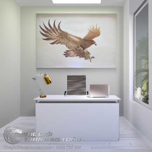 Tranh Đại Bàng Tặng Sếp
