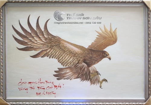 Tranh Đại Bàng Tặng Sếp