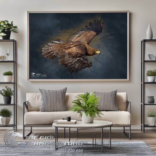Tranh Đại Bàng Tung Bay