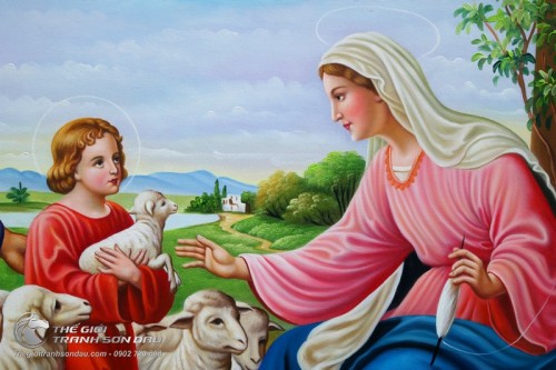 Tranh Gia Đình Thánh Gia