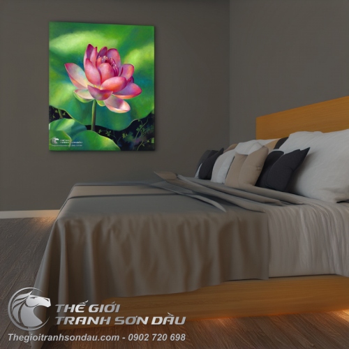 Tranh Hoa Sen Thanh Nhã