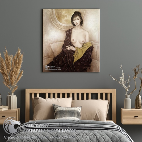 Tranh Khỏa Thân Thiếu Nữ Đẹp Ấn Tượng