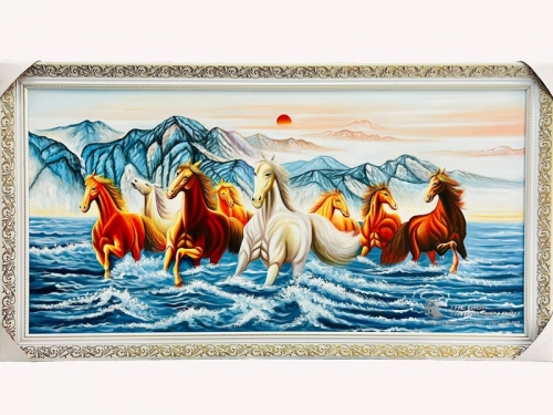 Tranh Mã Đáo Thành Công Bình Sơn Đạp Hải