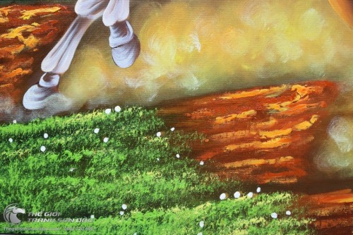 Tranh Ngựa Phong Thủy Treo Phòng Khách