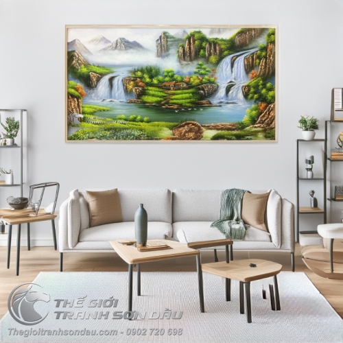 Tranh Phong Cảnh Sơn Thủy Hữu Tình
