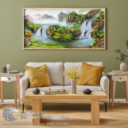 Tranh Phong Cảnh Sơn Thủy Hữu Tình