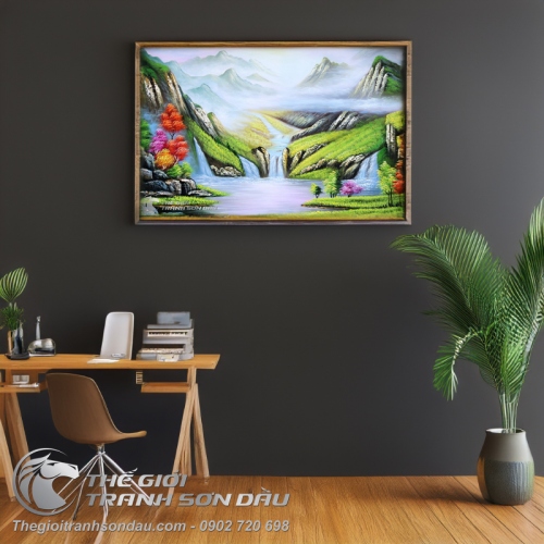 Tranh Phong Cảnh Sơn Thủy Núi Non
