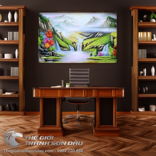 Tranh Phong Cảnh Sơn Thủy Núi Non