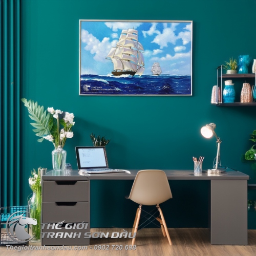 Tranh Phong Thủy Thuận Buồm Xuôi Gió