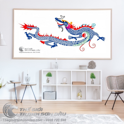 Tranh Sơn Dầu Độc Đáo Về Rồng