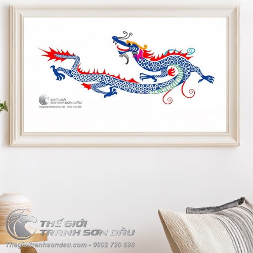 Tranh Sơn Dầu Độc Đáo Về Rồng