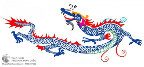 Tranh Sơn Dầu Độc Đáo Về Rồng