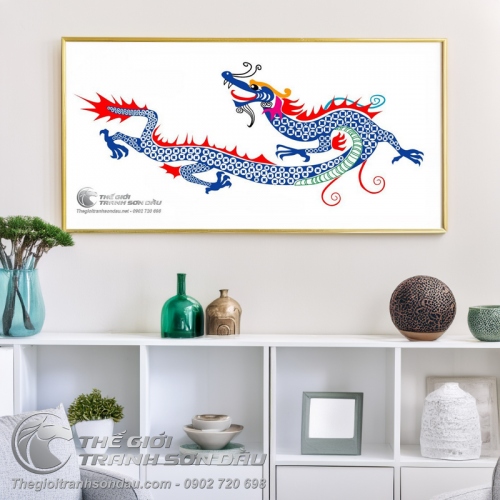 Tranh Sơn Dầu Độc Đáo Về Rồng