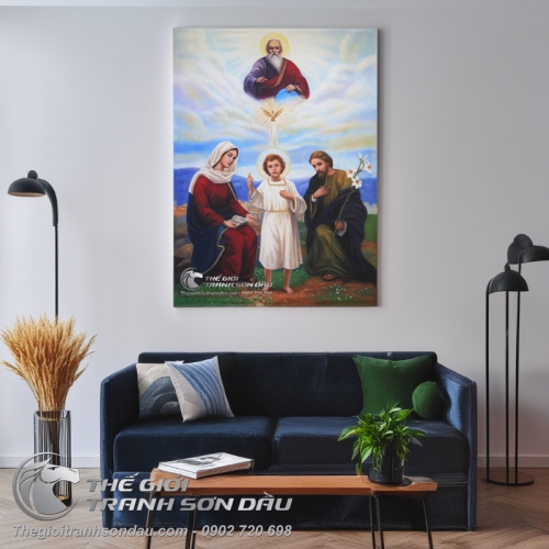 Tranh Sơn Dầu Gia Đình Thánh Gia