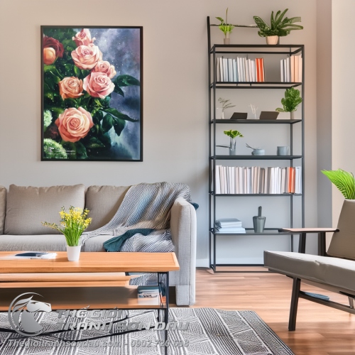 Tranh Sơn Dầu Hoa Hồng