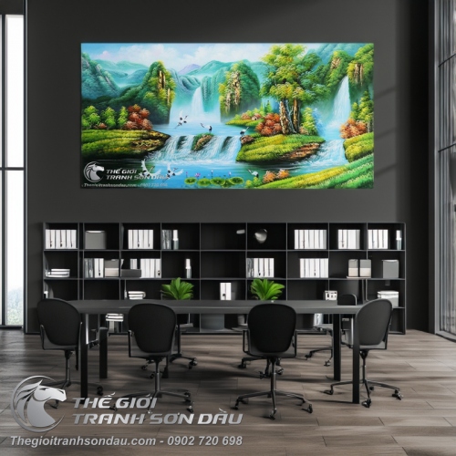 Tranh Sơn Thủy Hữu Tình