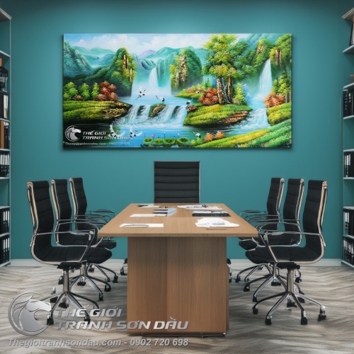 Tranh Sơn Thủy Hữu Tình