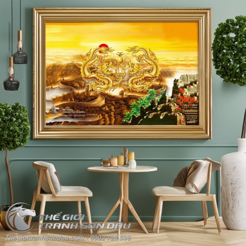 Tranh Song Long Hí Châu Và Thành Vạn Lý