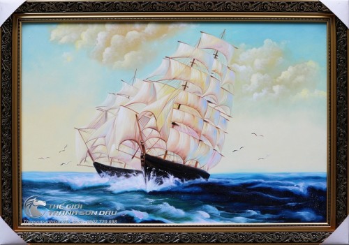 Tranh Thuận Buồm Xuôi Gió Đẹp Giá Rẻ