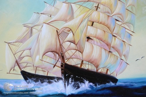 Tranh Thuận Buồm Xuôi Gió Đẹp Giá Rẻ