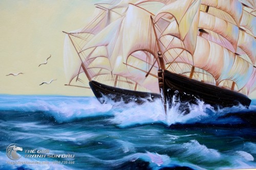Tranh Thuận Buồm Xuôi Gió Đẹp Giá Rẻ