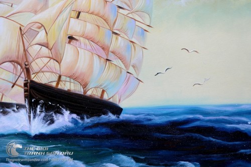 Tranh Thuận Buồm Xuôi Gió Đẹp Giá Rẻ
