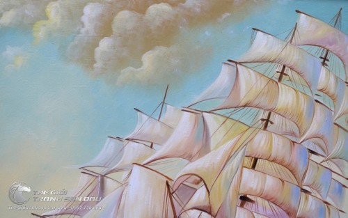 Tranh Thuận Buồm Xuôi Gió Đẹp Giá Rẻ