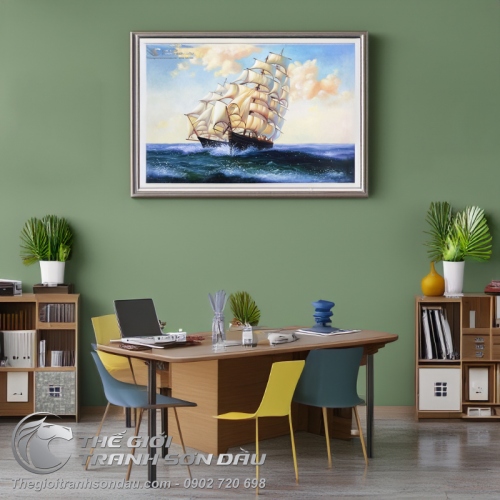 Tranh Thuận Buồm Xuôi Gió Đẹp Giá Rẻ