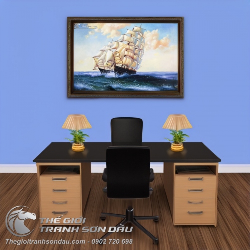 Tranh Thuận Buồm Xuôi Gió Đẹp Giá Rẻ