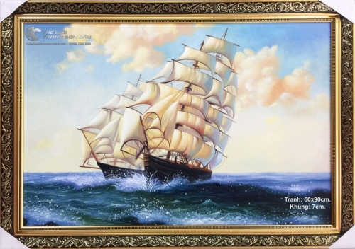 Tranh Thuận Buồm Xuôi Gió Đẹp Giá Rẻ