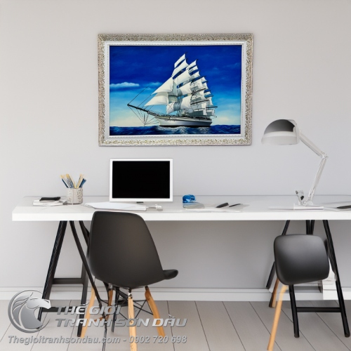 Tranh Thuyền Buồm Đẹp Treo Phòng Giám Đốc