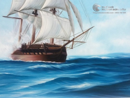Tranh Thuyền và Biển