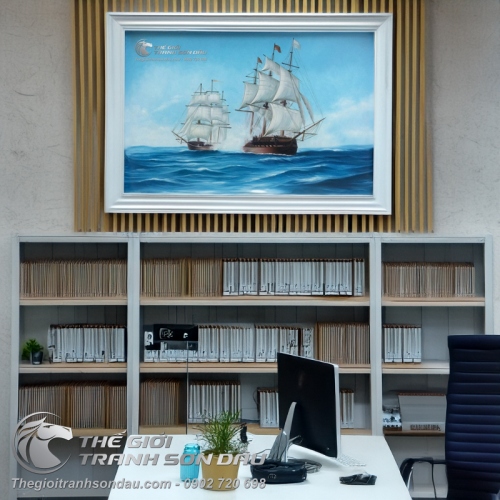 Tranh Thuyền và Biển