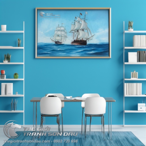 Tranh Thuyền và Biển