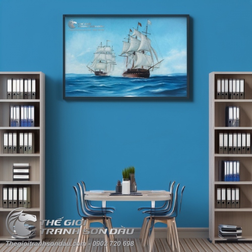 Tranh Thuyền và Biển
