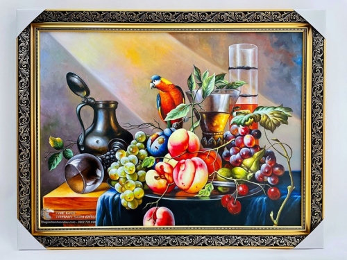 Tranh Tĩnh Vật Nghệ Thuật Tả Thực