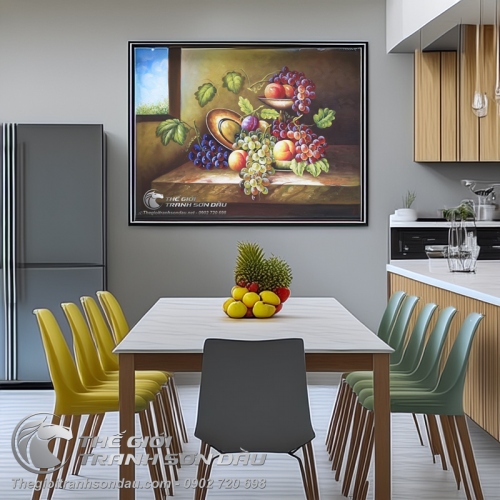 Tranh Trái Cây Cổ Điển Tĩnh Vật